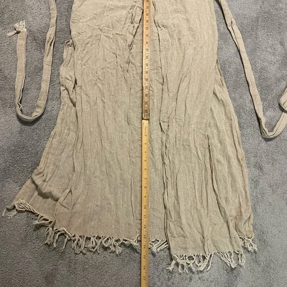 Chinta Mani Alchemi Tunic Womens Small 100% Cotton Beige Bohemian - Picture 15 of 15